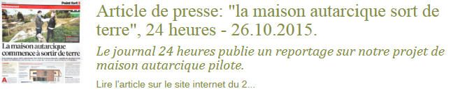 Article 24 heures - médias